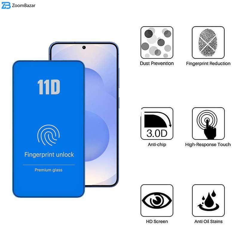 محافظ صفحه نمایش 11D اپیکوی مدل Blue ESD مناسب برای گوشی موبایل سامسونگ Galaxy S25