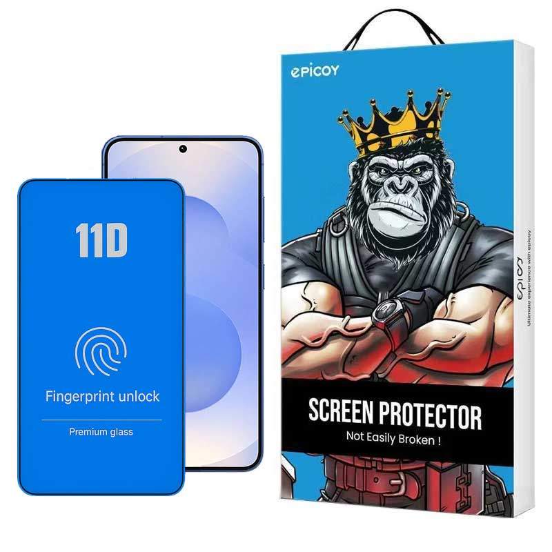 محافظ صفحه نمایش 11D اپیکوی مدل Blue ESD مناسب برای گوشی موبایل سامسونگ Galaxy S25