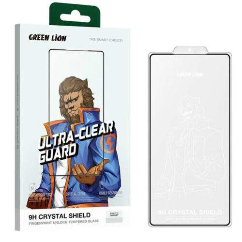 محافظ صفحه نمایش گرین لاین مدل 9H Crystal Shield مناسب برای گوشی موبایل سامسونگ Galaxy S25