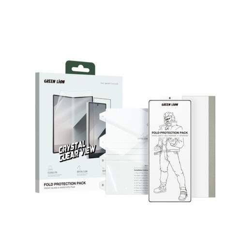 محافظ صفحه نمایش گرین لاین مدل Crystal Clear View مناسب برای گوشی موبایل سامسونگ Galaxy Z Fold 6