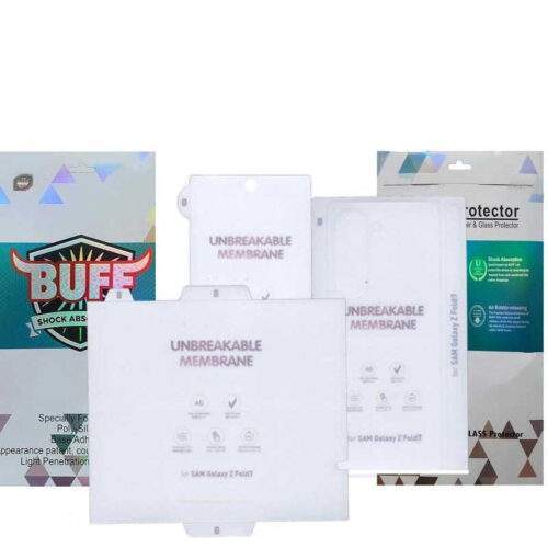 محافظ صفحه نمایش مات بوف مدل Hydrogel-Matte مناسب برای گوشی موبایل سامسونگ Galaxy Z Fold 7 به همراه محافظ پشت گوشی