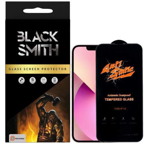 محافظ صفحه نمایش پی اس ام موبایل مدل BlackSmith مناسب برای گوشی موبایل اپل iPhone 13