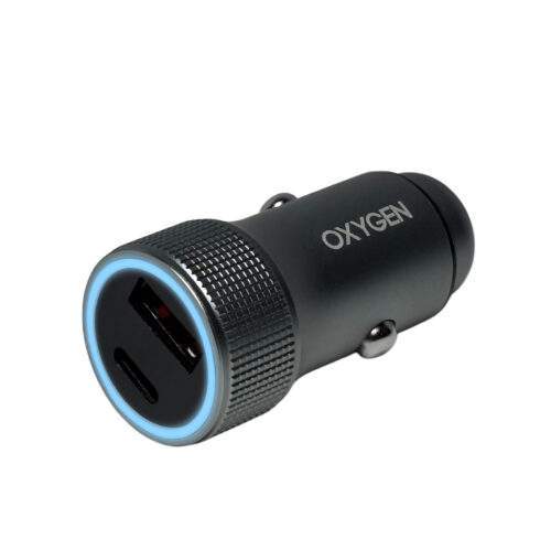 شارژر فندکی 38 وات دو پورت اکسیژن مدل AC-01