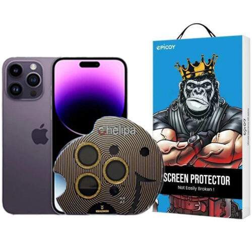 محافظ لنز دوربین اپیکوی مدل Chelipa Shine مناسب برای گوشی موبایل اپل iPhone 14 Pro Max / 14 Pro