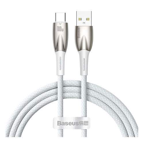 کابل تبدیل USB به USB-C بیسوس مدل Glimmer Series Fast 100w طول 1 متر