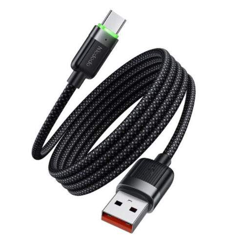 کابل تبدیل USB به USB-C مک دودو مدل CA-565 Magnetic Self-Winding طول 1.2 متر