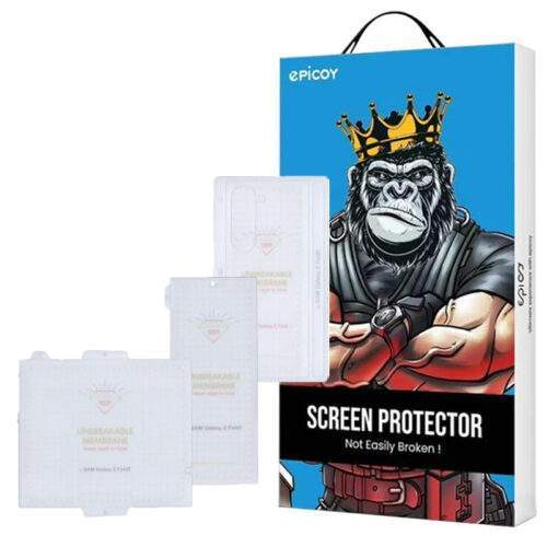 محافظ صفحه نمایش اپیکوی مدل Hydrogel مناسب برای گوشی موبایل سامسونگ Galaxy Z Fold 7 به همراه محافظ پشت گوشی