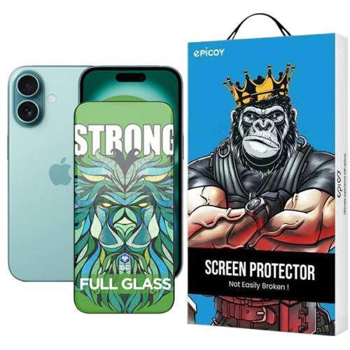 محافظ صفحه نمایش اپیکوی مدل Lion Strong مناسب برای گوشی موبایل اپل iPhone 17 Pro / 17 / 16 Pro