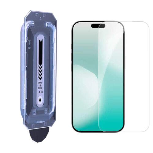 محافظ صفحه نمایش نیلکین مدل H Plus Pro Anti Reflex مناسب برای گوشی موبایل اپل iPhone 17 Pro Max به همراه کیت نصب