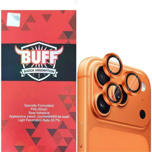 محافظ لنز دوربین بوف مدل HD-ColorLenz مناسب برای گوشی موبایل اپل iPhone 17 Pro Max / 17 Pro