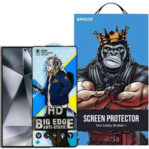 محافظ صفحه نمایش اپیکوی مدل Tiger-Big Edge مناسب برای گوشی موبایل سامسونگ Galaxy S25 Ultra