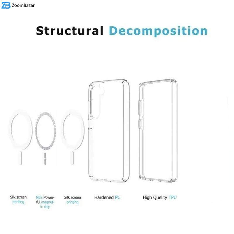 کاور اپیکوی مدل AntiShock-MagSafe مناسب برای گوشی موبایل سامسونگ Galaxy S25 FE
