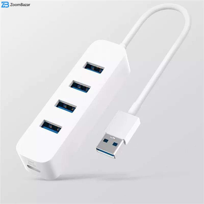 هاب 4 پورت USB3.0 شیائومی مدل XMFXQ01QM