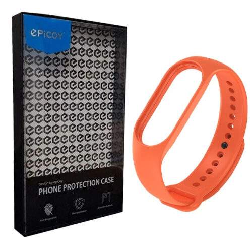 بند اپیکوی مدل SiliconBand مناسب برای ساعت هوشمند شیائومی Mi band 5 / 6 / 7