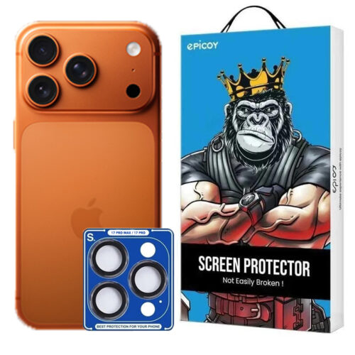 محافظ لنز دوربین اپیکوی مدل S Plus Lens مناسب برای گوشی موبایل اپل iPhone 17 Pro/17 Pro Max