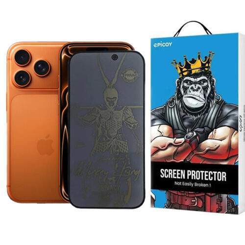 محافظ صفحه نمایش حریم شخصی اپیکوی مدل wukong privacy مناسب برای گوشی موبایل اپل iphone 17 Pro / 17 / 16 Pro