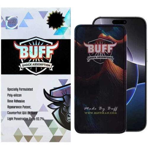 محافظ صفحه نمایش 5D بوف مدل Mountain-Guarantee مناسب برای گوشی موبایل اپل iPhone 17 Pro