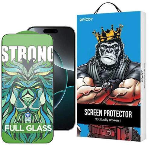 محافظ صفحه نمایش اپیکوی مدل Lion Strong مناسب برای گوشی موبایل اپل iPhone 16 Pro Max