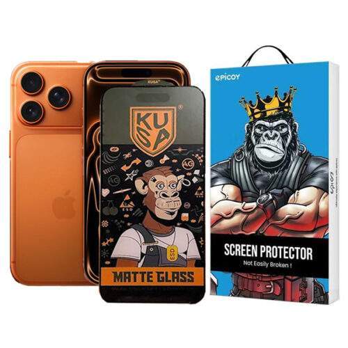 محافظ صفحه نمایش مات اپیکوی مدل Monkey Matt مناسب برای گوشی موبایل اپل iPhone 17 Pro / 17 /16 Pro