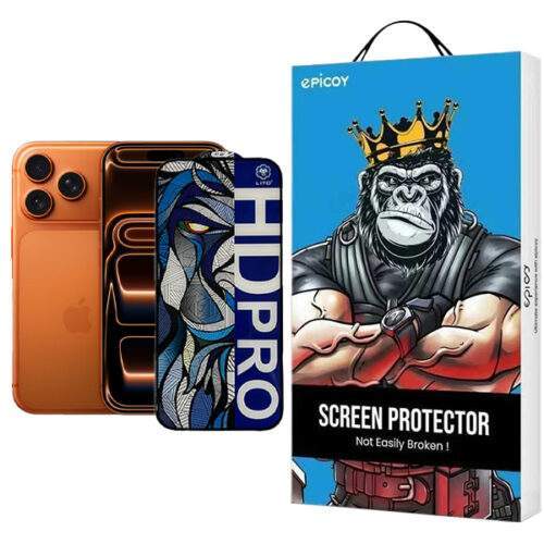 محافظ صفحه نمایش اپیکوی مدل Lion HD Pro مناسب برای گوشی موبایل اپل iPhone 17 Pro Max