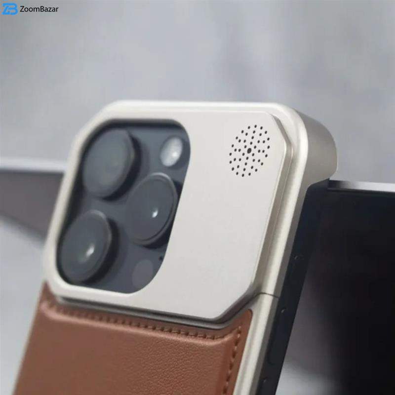 کاور اپیکوی مدل Lux Leather Metal مناسب برای گوشی موبایل اپل iPhone 17 Pro Max