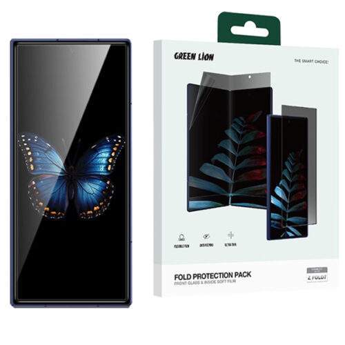 محافظ صفحه نمایش حریم شخصی گرین لاین مدل Fold Pri Protection Pack مناسب برای گوشی موبایل سامسونگ Galaxy Z Fold 7