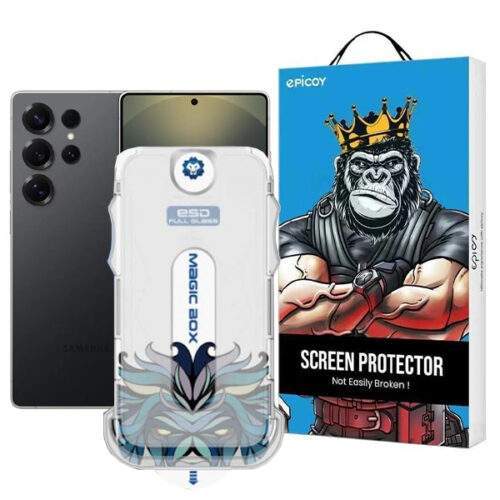 محافظ صفحه نمایش اپیکوی مدل Lion ESD Easy Install مناسب برای گوشی موبایل سامسونگ Galaxy S25 Ultra به همراه کیت نصب