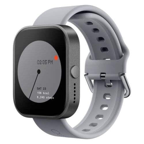 ساعت هوشمند ناتینگ مدل Nothing CMF Watch Pro دارای قابلیت های صفحه نمایش رنگی، صفحه نمایش لمسی، کنترل سطح اکسیژن خون بند سیلیکون