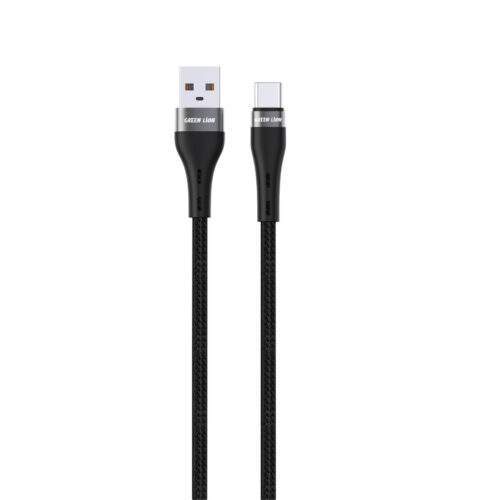کابل تبدیل Usb-A به Usb-C گرین لاین مدل Braided طول ۱ متر
