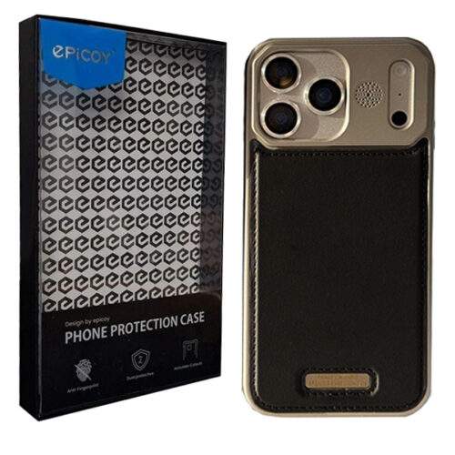 کاور اپیکوی مدل Lux Leather Metal مناسب برای گوشی موبایل اپل iPhone 17 Pro