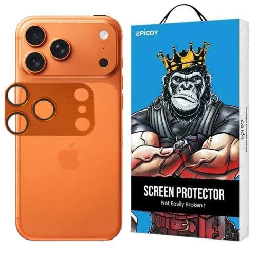 محافظ لنز دوربین اپیکوی مدل Metal Lens Shield مناسب برای گوشی موبایل اپل iPhone 17 Pro