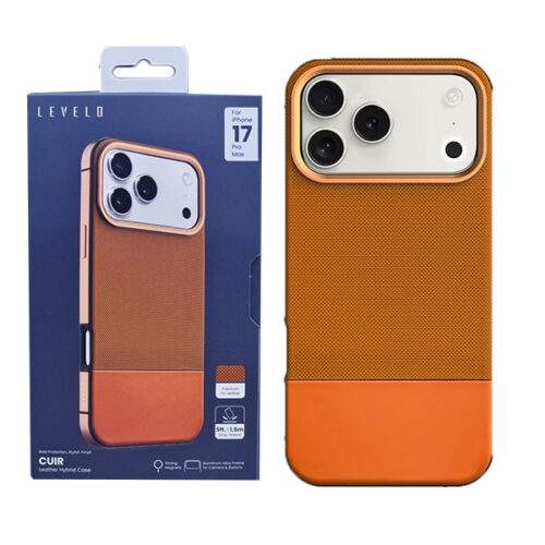 کاور لِولو مدل Cuir MagSafe مناسب برای گوشی موبایل اپل iPhone 17 Pro Max