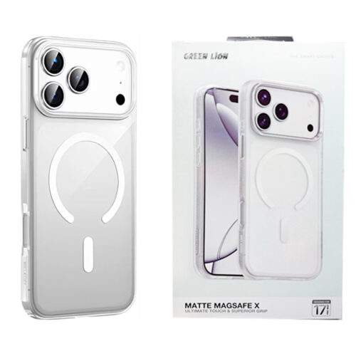 کاور گرین لاین مدل Matte Magsafe X مناسب برای گوشی موبایل اپل iPhone 17 Pro Max