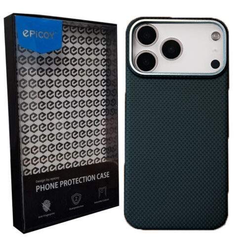 کاور اپیکوی مدل SlimCarbon Texture Magnetic مناسب برای گوشی موبایل اپل iPhone 17 Pro Max