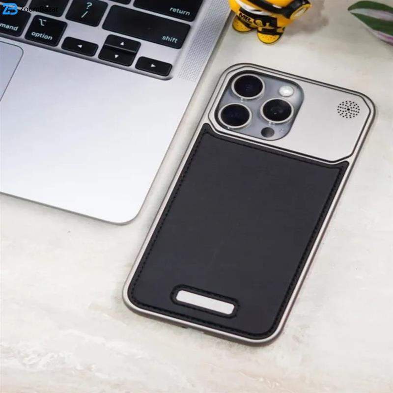 کاور اپیکوی مدل Lux Leather Metal مناسب برای گوشی موبایل سامسونگ Galaxy S25 Ultra