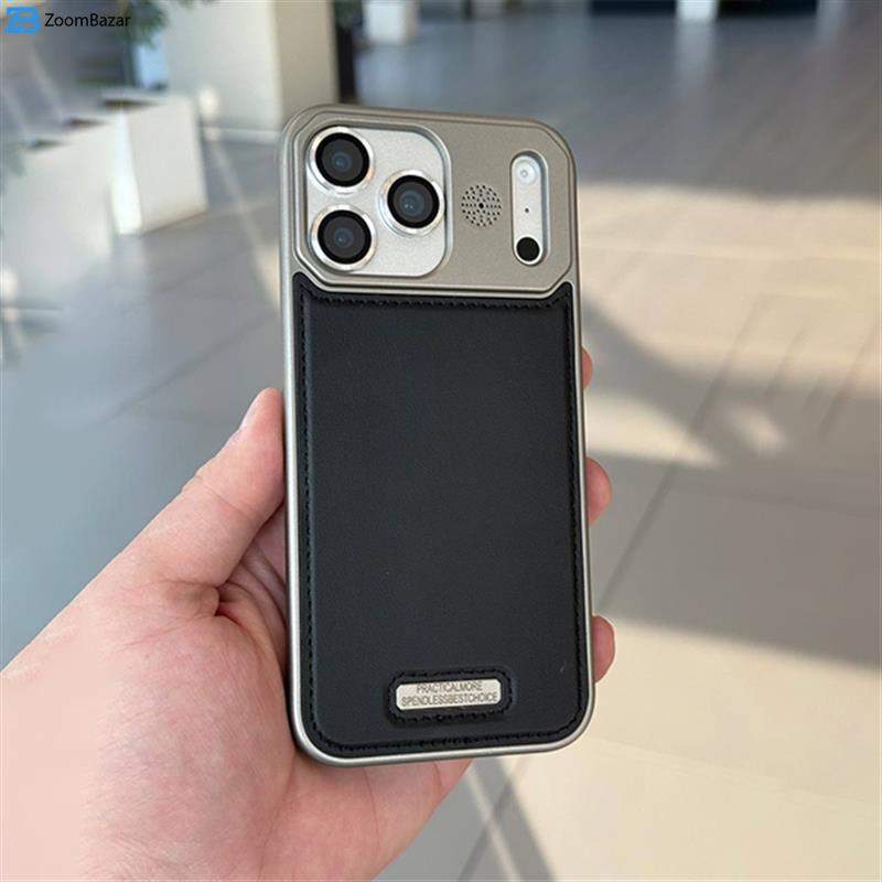 کاور اپیکوی مدل Lux Leather Metal مناسب برای گوشی موبایل سامسونگ Galaxy S25 Ultra