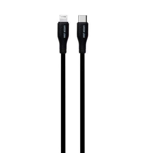 کابل تبدیل USB-C به لایتنینگ گرین لاین مدل PVC طول 1 متر