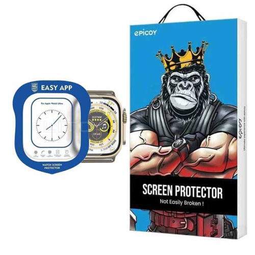 محافظ صفحه نمایش اپیکوی مدل Lion Easy App مناسب برای اپل واچ 49 میلی متری سری Ultra