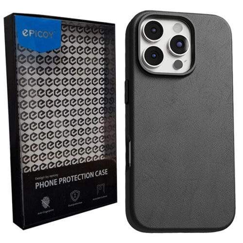 کاور اپیکوی مدل Plain Leather MagSafe Coy مناسب برای گوشی موبایل اپل iPhone 16 Pro