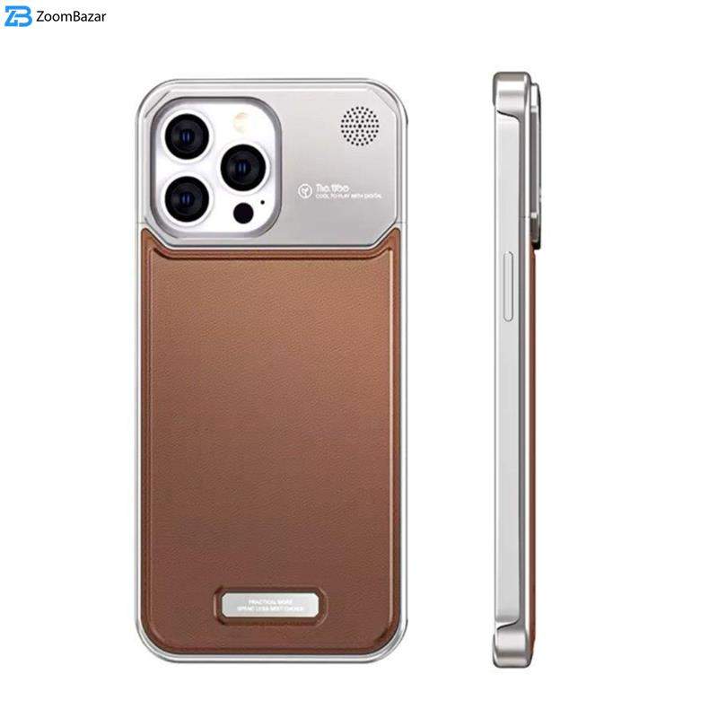 کاور اپیکوی مدل Lux Leather Metal مناسب برای گوشی موبایل سامسونگ Galaxy S25 Ultra