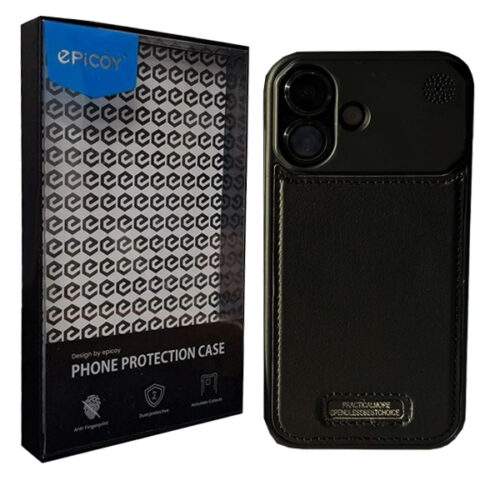 کاور اپیکوی مدل Lux Leather Metal مناسب برای گوشی موبایل اپل iPhone 16