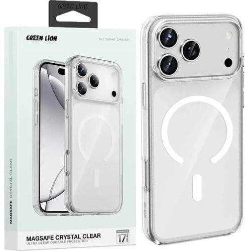 کاور گرین لاین مدل Magsafe Crystal Clear مناسب برای گوشی موبایل اپل Iphone 17 Pro Max