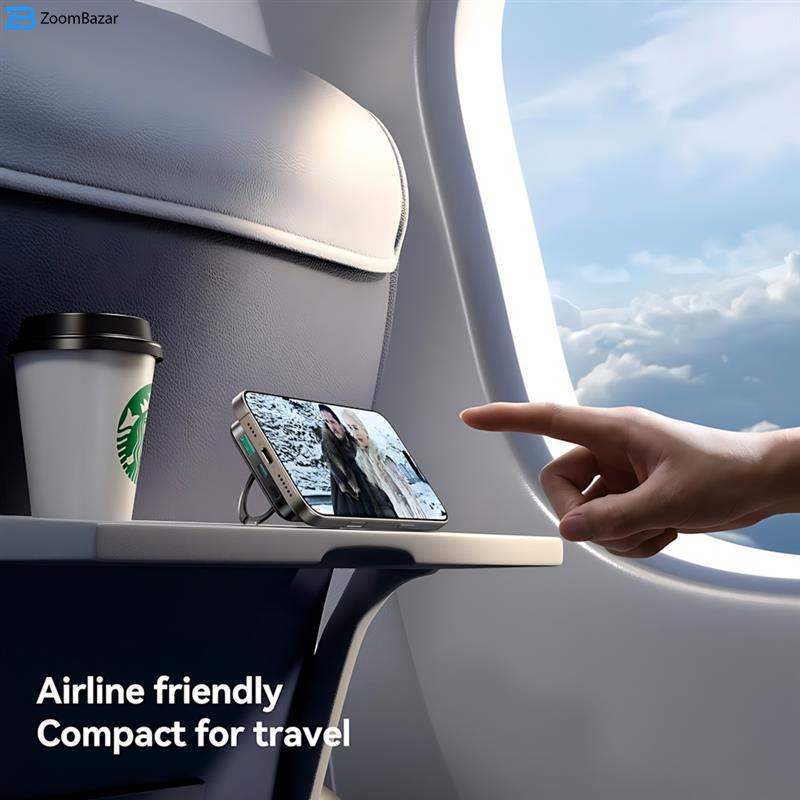 پاوربانک جوی روم مدل JR-PBM12 ظرفیت 10000 میلی آمپرساعت