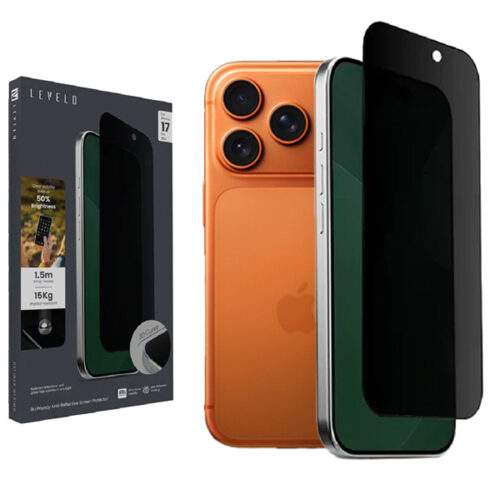 محافظ صفحه حریم شخصی نمایش لِولو مدل ArmorX 3D 9H Privacy مناسب برای گوشی موبایل اپل iPhone 17 Pro Max