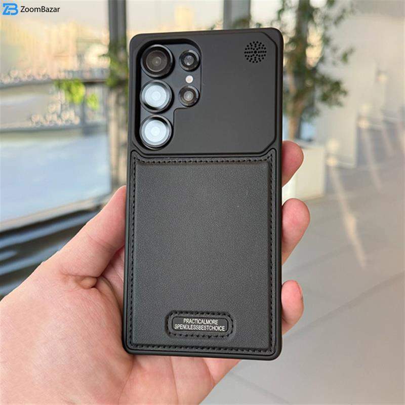 کاور اپیکوی مدل Lux Leather Metal مناسب برای گوشی موبایل اپل iPhone 17 Pro Max