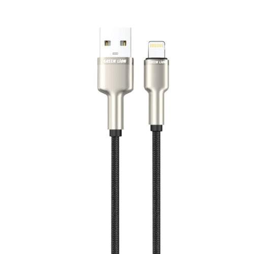 کابل تبدیل USB-A به لایتنینگ گرین لاین مدل Braided طول ۱ متر