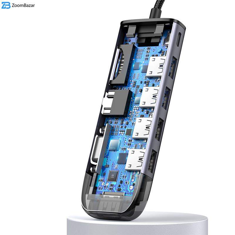 هاب 10 پورت USB-C مک دودو مدل HU7420