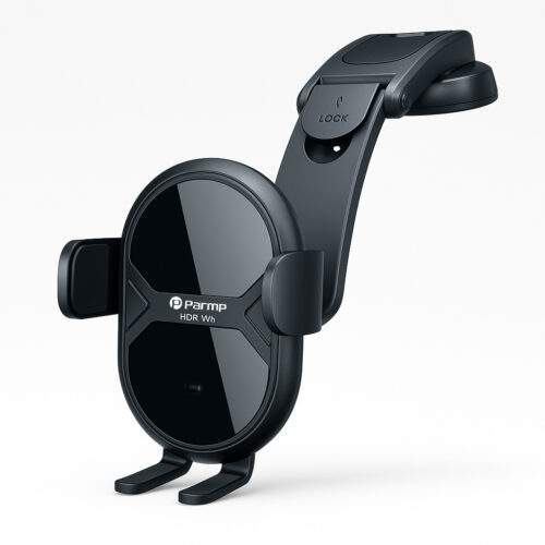 پایه نگهدارنده و شارژر بی سیم گوشی موبایل پارمپ مدل HDR-W11