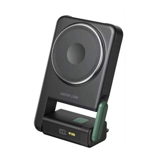 پاوربانک گرین لاین مدل ROTEX MAGSAFE ظرفیت 10000 میلی آمپر ساعت