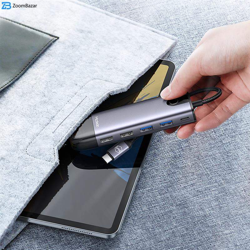 هاب 10 پورت USB-C مک دودو مدل HU7420